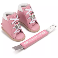 Órteses Dennis Brown Rosa e Branco Gatinha