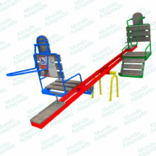 Gangorra Inclusiva 4 posições