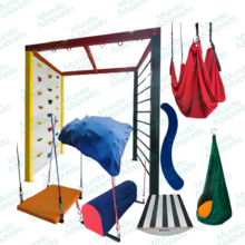 Combo 4 - Estrutura 2m Integração Sensorial