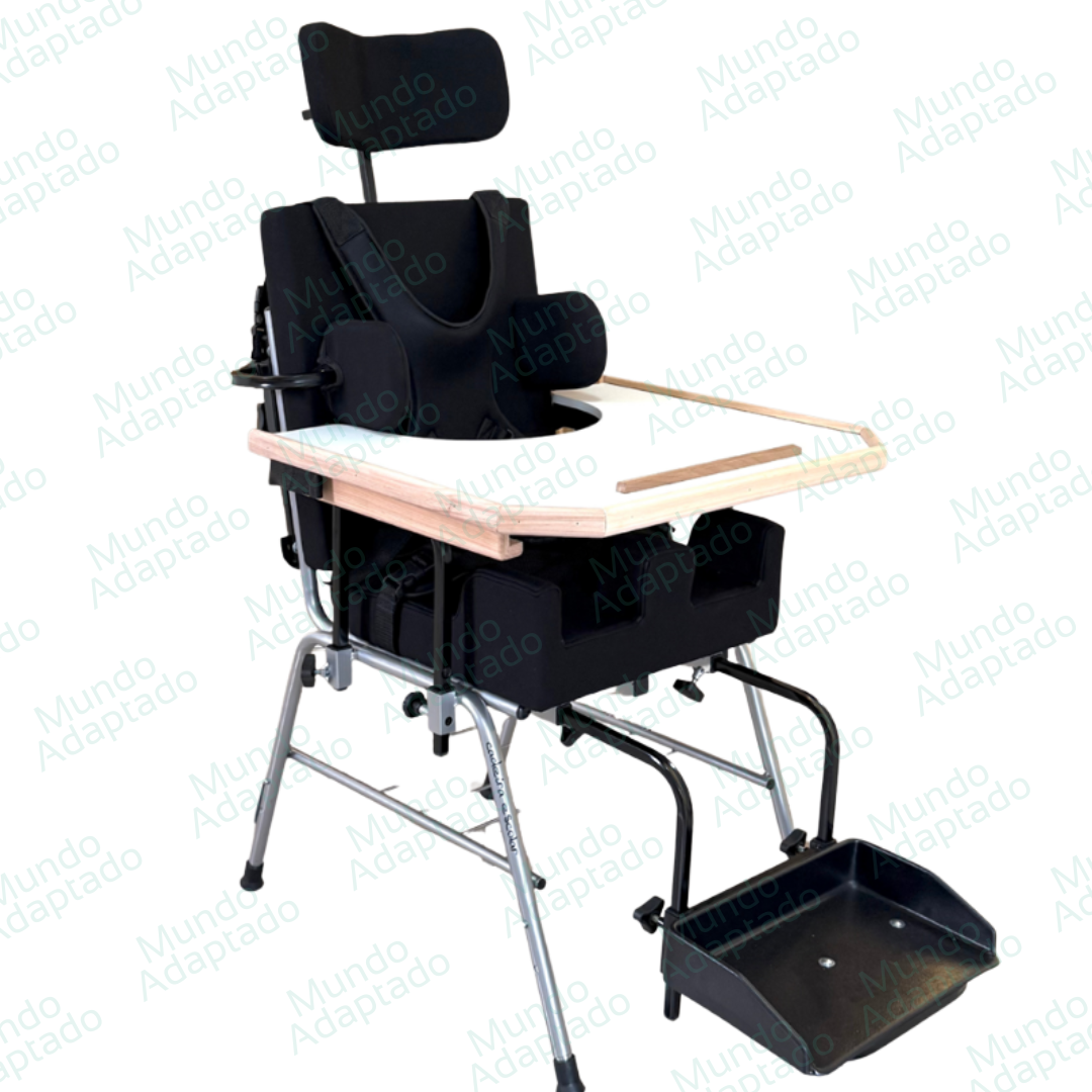 Carteira Escolar Adaptada com braço e mesa AVD