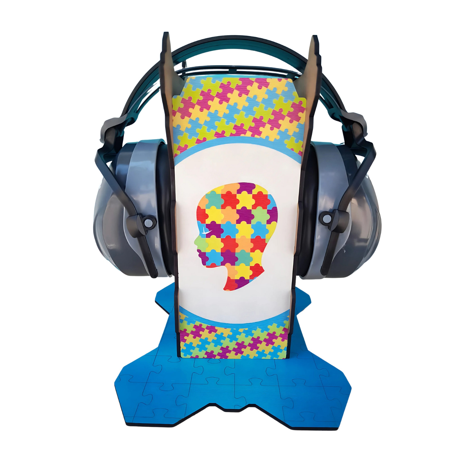 Abafador de ruído color com suporte decorativo - Coleção TEA e Amor - Image 2