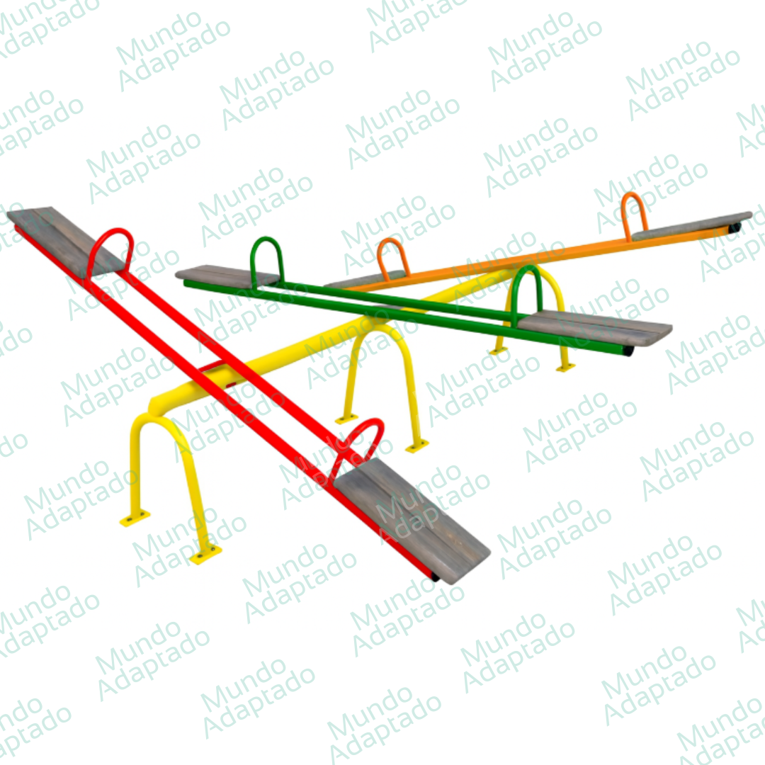 Gangorra com 3 Pranchas