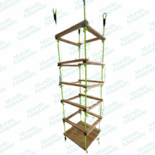 Escada Suspensa Modelo Gaiola