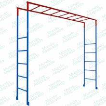 Escada Horizontal 2,20m altura