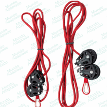 Cordas Náuticas com Roldanas 3,6m(PAR)
