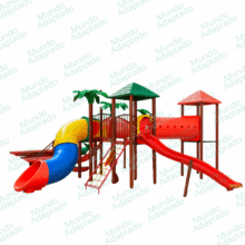 Parquinho Madeira Plástica Kids