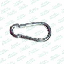 Mosquetão 10cm Reabilitação Trava Simples