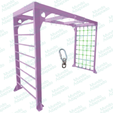 Estrutura IS(3x1x2,2m)-Teto Livre+Espaldar+Escalada Cordas