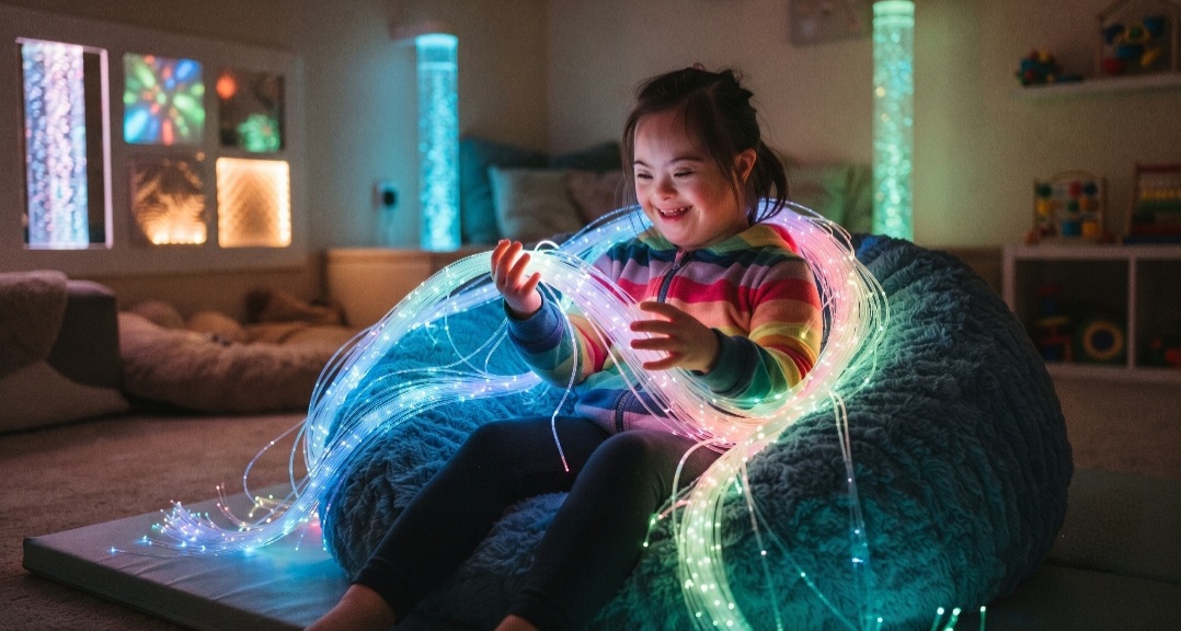 Fibra Óptica para Salas de Integração Sensorial