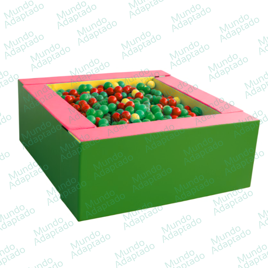 Piscina c/bolinhas coloridas(1,20x1,20x0,50m)